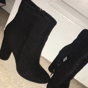 Black booties